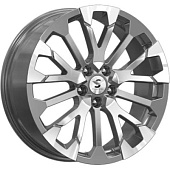 K&K КР003 7.5x19 5*114.3 ET39 DIA66.1 Diamond gloss graphite Литой
