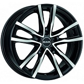 MAK Milano 8x18 5*112 ET50 DIA57.1 Black mirror Литой