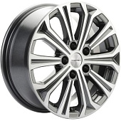 Khomen KHW 1610 6.5x16 5*108 ET45 DIA60.1 Gray-FP Литой