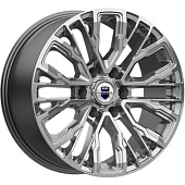 K&K Кортес 8.5x19 6*139.7 ET36 DIA100.1 Дарк платинум Литой