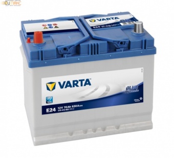 Аккумулятор VARTA Blue Dynamic 70 А/ч прямая L+ EN 630A, 261x175x220 E24 570 413 063 313 2