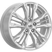 Wheels UP UP106 7x17 5*112 ET46 DIA57.1 Silver Classic Литой