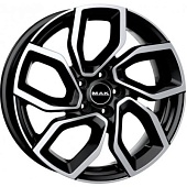 MAK Apollo 7.5x18 5*108 ET45 DIA65.1 Black mirror Литой