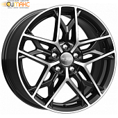 K&K КС894 7.5x17 5*114.3 ET46 DIA67.1 Алмаз черный Литой