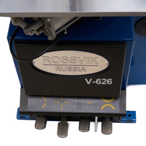 Станок шиномонтажный ROSSVIK V-626, автомат, до 26", 220В Цвет синий RAL5005