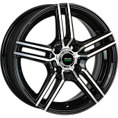 Megami MGM-1 5.5x14 4*100 ET39 DIA56.6 BKF Литой