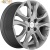Khomen KHW 1503 6x15 4*100 ET46 DIA54.1 F-Silver Литой