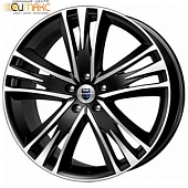 K&K Атлас 8.5x20 5*114.3 ET45 DIA64.1 Алмаз черный Литой