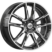 Wheels UP UP107 6.5x17 5*100 ET45 DIA54.1 New Diamond Литой