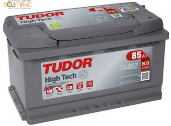 Аккумулятор TUDOR High-Tech 85 А/ч обратная R+ EN 800A, 315x175x175 TA852