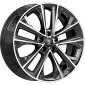Скад КР012 7x18 5*108 ET38 DIA60.1 Алмаз черный Литой
