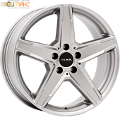 MAK Stern 8.5x20 5*112 ET45 DIA66.6 Silver Литой