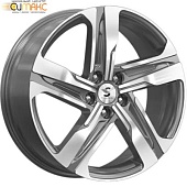 K&K КР004 7.5x19 5*114.3 ET53 DIA67.1 Алмаз графит Литой