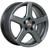 Alcasta M62 6.5x16 5*105 ET38 DIA56.6 Graphite Литой