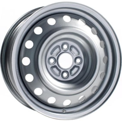 Trebl 5990 5.5x14 4*108 ET34 DIA65.1 Silver Штампованный