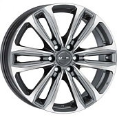 MAK Safari 6 8x18 6*114.3 ET30 DIA66.1 Gunmetal Mirror Face Литой
