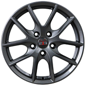 Alcasta M59 6.5x16 5*105 ET38 DIA56.6 Graphite Литой