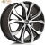 Alutec W10X 9x20 5*114.3 ET35 DIA70.1 Racing black front polished Литой