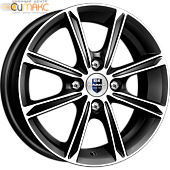 K&K Флэш 5x14 4*100 ET45 DIA67.1 Алмаз черный Литой