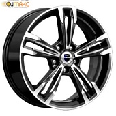 K&K Karrera Light 7x18 5*110 ET38 DIA65.1 Алмаз черный Литой