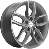 Khomen KHW 1708 6.5x17 5*114.3 ET46 DIA67.1 F-Silver Литой