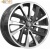 K&K КС899 6x15 4*98 ET33 DIA58.6 Алмаз черный Литой