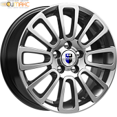 K&K Неман 6x15 4*100 ET39 DIA56.6 Дарк платинум Литой
