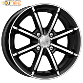 K&K Sportline 6x14 4*100 ET40 DIA67.1 Алмаз черный Литой