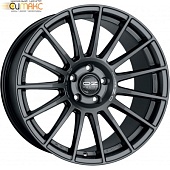 OZ Superturismo LM 8.5x19 5*112 ET21 DIA66.6 Matt Graphite Silver Lettering Литой