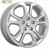 K&K КС892 6.5x17 5*114.3 ET50 DIA66.1 Сильвер Литой