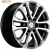 Khomen KHW 1805 7.5x18 6*139.7 ET30 DIA106.1 Black-FP Литой