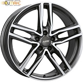 Alutec Ikenu 6.5x16 4*100 ET46 DIA54.1 Graphite front polished Литой