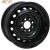 Eurodisk 53A36C 5.5x14 4*100 ET36 DIA60.1 Black Штампованный