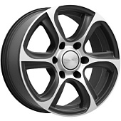 Скад Скала 7.5x17 6*139.7 ET30 DIA106.1 Алмаз бархат новый Литой