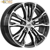 Wheels UP UP106 7x17 5*108 ET42 DIA65.1 New Diamond Литой