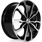 X'trike X-117 6.5x16 5*105 ET38 DIA56.6 BKFP Литой