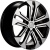 Khomen KHW 1803 7x18 5*114.3 ET50 DIA67.1 Black-FP Литой Khomen KHW 1803 7x18 5*114.3 ET50 DIA67.1 Black-FP Литой