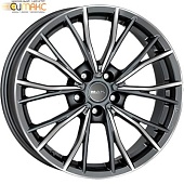 MAK Mark 8x17 5*120 ET30 DIA72.6 Hyper Black Face Polished Литой