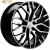 Khomen KHW 2005 8.5x20 5*112 ET20 DIA66.6 Black-FP Литой