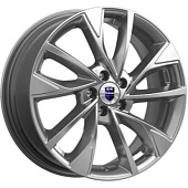 K&K Роквуд 7x17 5*110 ET38 DIA65.1 Дарк платинум Литой