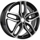 Carwel Виви 6.5x17 5*114.3 ET45 DIA67.1 AB Литой
