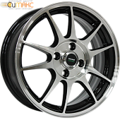 Megami MGM-5 6x14 4*100 ET40 DIA54.1 BKF Литой