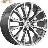 K&K КР006 8.5x20 6*139.7 ET33 DIA100.1 Diamond gloss graphite Литой