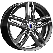 K&K Sayan 6x16 5*105 ET39 DIA56.6 Дарк платинум Литой