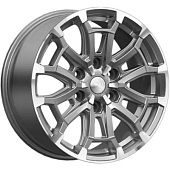 Скад Авилис 8x18 6*139.7 ET30 DIA106.1 Алмаз графит Литой