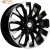 Khomen KHW 2010 8x20 6*139.7 ET36 DIA100.1 Black-FP Литой