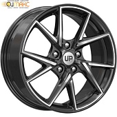 Wheels UP UP105 7x17 5*114.3 ET47 DIA66.1 New Diamond Литой