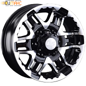 LS 894 8x16 6*139.7 ET0 DIA106.1 BKF Литой