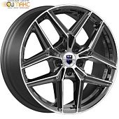 K&K Юнион 7x17 5*110 ET45 DIA67.1 Алмаз черный Литой