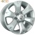Replay TY190 7.5x17 6*139.7 ET25 DIA106.1 Silver Литой